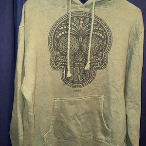 Obey Olive Green Men's Hoodie